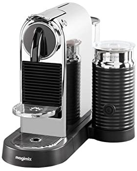 Nespresso Machines à Café Magimix Citiz & Milk Chrome Brillant Cafetière Espresso 11318