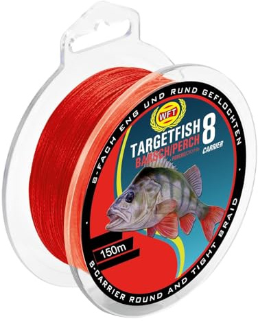 WFT TF8 Barsch red 150m - Barschschnur