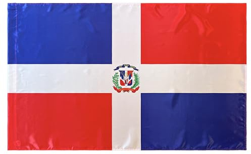 Durabol Bandera de Republica Dominicana 150 x 90 cm Satén