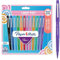 PAPER MATE Flair Filzstifte | mittlere Spitze (0,7mm) | Candy POP Farben | Marker-Stifte für Kinder und Erwachsene zum Ausmalen, für Tagebücher und mehr | 12 Stück