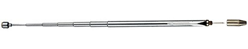 Alkan Teleskop Magnetheber 65 cm Magnetstab mit Clip und Reißnadel | Ausziehbarer Magnetstift mit Clip und Ritznadel/Reißnadel, Zugkraft 700 g, für Waschdüsen & Kleinteile