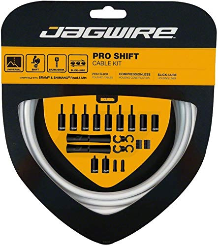 Jagwire PCK503 Kabel- und Kabel-Set für Erwachsene, Weiß