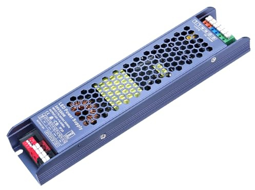 GOMING LED Netzteil Trafo 24V 200W AC 200-240V bis 24V 8.3A Transformator | Konstante Spannung IP20 Nicht Wasserdicht Kompakter Extrem Dünner Treiber für LED Streifen Licht 3D Drucker