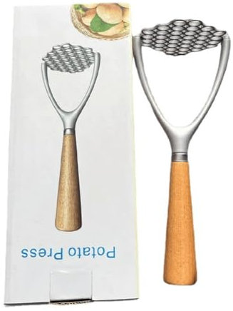 Hopbucan Kartoffeln, Schlamm, Druck, Holzgriff, Kartoffelstampfer, Reispresse, Obst, Gemüse, Werkzeuge, Küchenhelfer, Ersatzteile, Zubehör