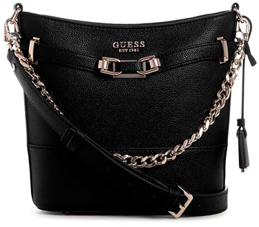 GUESS Borsa donna mano/tracolla Silvye ecopelle black BS25GU02 BG952704