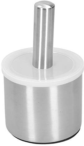 Akozon Ensemble Presse-Ail, Mortier et Pilon en Acier Inoxydable 304 – Hachoir à Ail Facile, Moulin à épices, Presse-purée pour Aliments pour bébé et Broyeur à Herbes –, Passe