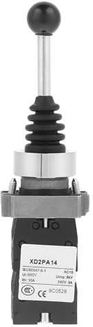 ViaGasaFamido 4 Position Locked Latching Joystick Switch, 4NO, User-Friendly Design for Industrial Control, Rated 600V, Perfect for Automation Applications