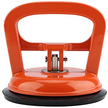 Cloimei Extractor de elevador de vidrio con ventosa de vacío de aleación de aluminio de alta resistencia para mover gafas, azulejos, espejos, reparación de abolladuras de automóvil (1 garra)