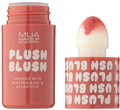 MUA Plush Blush Liquid Blusher, Dusky Rose, For Face & Cheeks (Pack of 1)