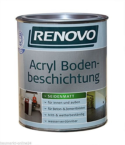 Acryl Bodenbeschichtung 750 ml RAL 7031 Blaugrau Renovo