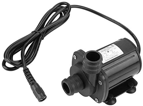 Low Noise Submersible DC 24V Brushless Hydraulic Pump for Pond Aquarium Fountain – Quiet Efficient Durable Waterproof Fountain Pump with Adjustable Flow Rate