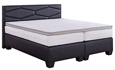 AUKONA Boxspringbett Fabios 180x200, Farbe wählen und ändern, 7 Zonen Taschenfederkern-Matratze, H2 H3 H4, Komfortschaum-Topper, Lieferung und Aufbau kostenlos
