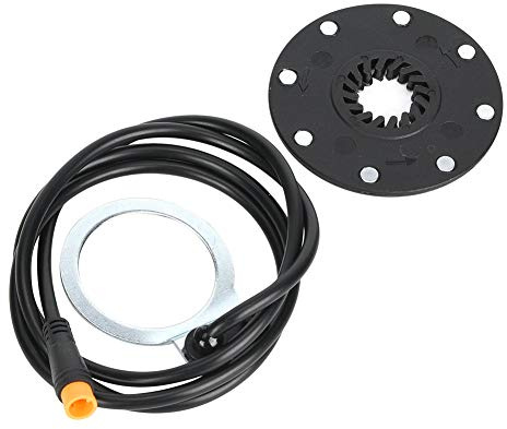 Pedal Assist Sensor, 8 magnete Pedal Sensor Ersatzteile Power Assist für Elektrofahrräder mit wasserdichtem Anschluss