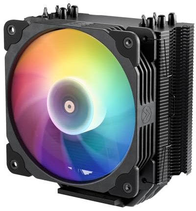 Vetroo V5 Black ARGB CPU Tower Cooler