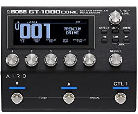 BOSS Gt-1000Core Guitar Effects Processor, The Complete Internal Tone Processing of The Gt-1000 In A Compact And Portable Stompbox