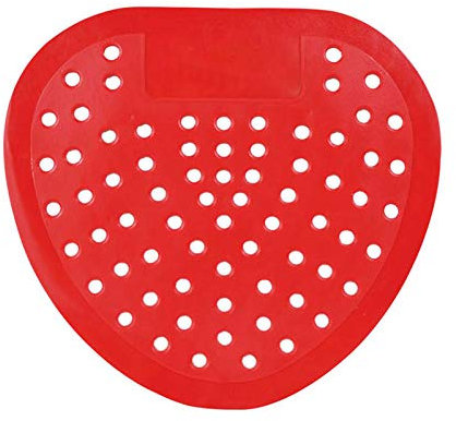 YNGJUENCP Paquete De 10 Rejillas para Urinarios - 10 Rejillas para Urinarios Envueltas Individualmente para Preservar La Calidad Y La Fragancia De La Rejilla （Rojo）