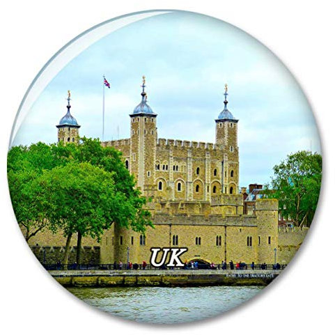 Großbritannien England London Tower Kühlschrank Magnete Dekorative Magnet Flaschenöffner Tourist City Travel Souvenir Collection Geschenk Starker Kühlschrank Aufkleber