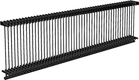10,000 x Black Tagging Barbs Clothing Garment Tagger Gun Fasteners Refill Pin Price Tags Standard Paddle 25mm 1 Inch