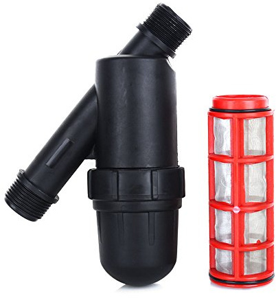 TMISHION 3/4 Inch Drip Irrigation Filter Screen Sprinkler Line Garden Pool Pump Mesh Filter System for Watering System Irrigation Equipment