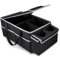 GUWINA Organisateur pour Siège Arrière et Avant de Voiture, Pliable avec Porte-gobelets, Multi Compartiments pour Jouets, Collations, Livres (Noir)