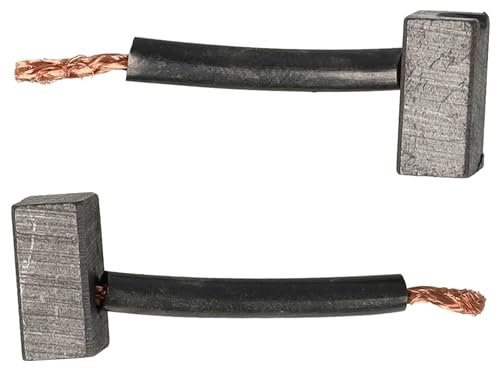 vhbw 2x escobilla motor de arranque compatible con Suzuki GSX 400 S GK53C 1983-1987, S GS40X 1980-1981 moto, coche