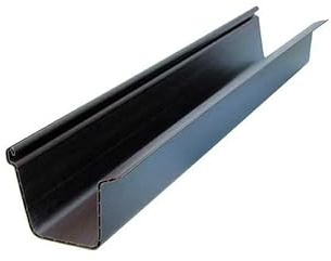 Gronda in pvc marrone mt 5 tipo torino
