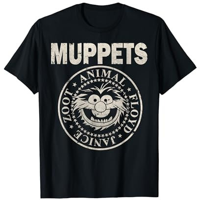 Disney Die Muppets R'N'R Tier Floyd Janice Zoot T-Shirt
