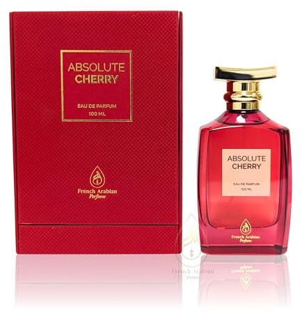 Profumo Absolute Cherry 100 ml - Fragranza ambrata e floreale Lost Cherry - Aroma di ciliegia nera, fava tonka, legno di sandalo, vaniglia - Vaporizzatore di profumo