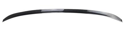 HhyY6LL Auto Heckspoiler Spoiler für BMW Serie 5 G30 525i 530i 2017 2018 2019 2020-2022 2023,Kratzfeste Kofferraum Heckspoiler Flügel Lippe Dachspoiler Heckflügel Zubehör,B-Carbon Look