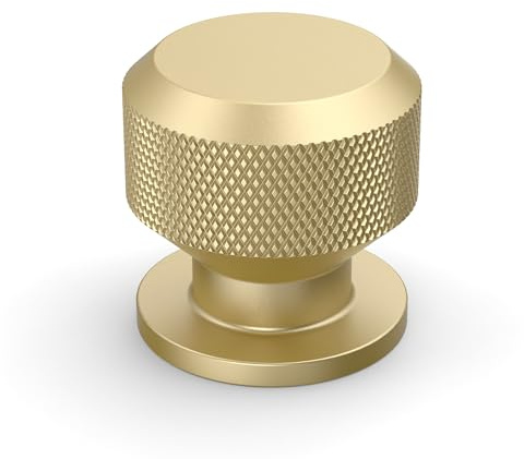 Amerdeco 10 Stück Möbelknöpfe Schrankknöpfe Gold Schubladenknöpfe Knauf Für Schrank Türknauf Kommodenknöpfe Schrankknöpfe UK0068