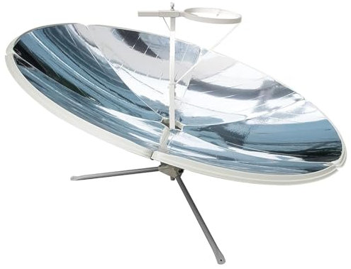 WSFZEG Four Solaire Parabolique, Cuisinière Outil De Chaleur Concentration Nourriture Portable Four ExtéRieur à Concentration pour Le Camping en Plein Air,La Cuisson,Le Barbecue