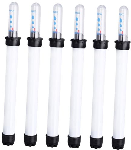 CIYODO 6stücke Pflanzen Wasserstandsanzeiger Wasserstandsmesser Mit Wassererinnerung Für Blumentöpfe Wassermangel-Erinnerung Mit Wasserstandsskala-messgerät Geeignet Für Garten Und Haus