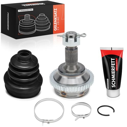 Frankberg Gelenksatz Antriebswelle Vorderachse Radseitig 3272AE | Kompatibel mit 206 Stufenheck, 206 SW 2E/K, 206 CC 2D, Berlingo/Berlingo First MPV GFK GJK MF, 206 Hatchback 2A/C