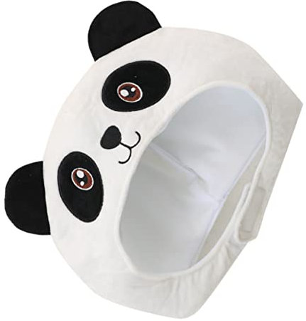 LRXIYODE Lustiger Panda-hut Weicher Kopfschmuck Für Partys Und Karneval Kreatives Kostüm-accessoire Für Fotos Und Feiern Leicht Und Bequem Für Cosplay Und Festlichkeiten