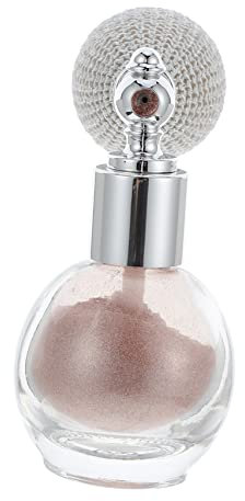 VALICLUD Glitzer Spray Sprühflasche Mit Glitzerpulver Fein Dosiertes Make up Highlight Spray Für Gesicht Körper Haare Nude Pink Vielseitiges Für Frauen Und Mädchen