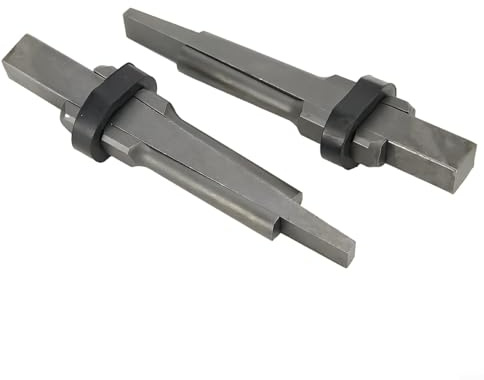 Set di 2 cunei metallici da 23 mm per spaccalegna, per granito, cemento e marmo