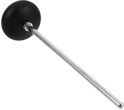 Toddmomy Glockenspiel Und Zungentrommel Schlägel Aus Aluminium Robuster Schlaginstrumentenstock Für Xylophon Marimba Percussion Schwarz Bruchfest Und Leicht