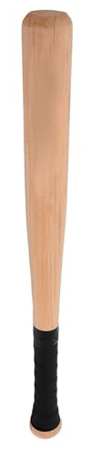 Mipcase Mazza da Baseball in Legno di Faggio 54 CM Impugnatura Ergonomica e Cinturino Mazza Sportiva Portatile per Allenamento Baseball Adulti e Ragazzi Superficie Liscia e Resistente