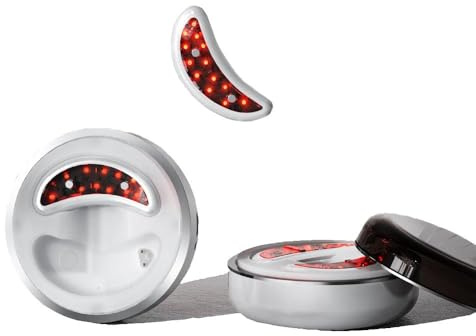 Augenmassagegerät eye massager EMS pour cernes et poches, massage masque pour yeux avec chaleur et refroidissement doux, appareil beauté yeux rechargeable silencieux visage à domicile