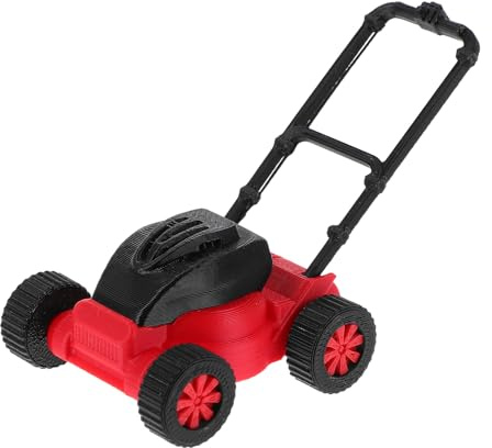 Didiseaon Mini-mäher Spielzeug: Realistischer Rasenmäher Für Kinder – 1:18 Maßstab Miniatur-gartendekoration Für Puppenhaus Außenbereich, Landschaftsmodellierung, Deko