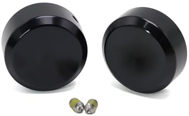 Soufflet de Fourche Moto Cache-culbuteurs noirs pour fourche supérieure de moto Sportster S 1250 RH1250 S 2022-2021 Curseurs cadre fourche(Rear axle cover)