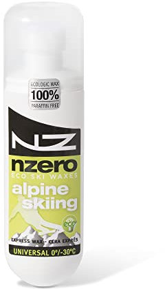 NZERO │ Bio-Flüssigwachs für den Ski Alpin | Geeignet für alle Schneeverhältnisse | organisch | Nachhaltig und umweltfreundlich | 100 ml
