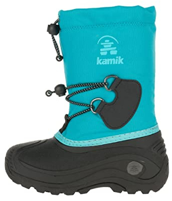 Kamik Unisex snöpiga Nk8727 snöstövel, Grå - Grått te - 30 EU