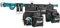 Makita E-15229 3-Taschen Hüftgurt-Set inklusive Schnellverschlussgürtel, bestehend aus drei Taschen bietet viel Stauraum für Handwerkzeug und Zubehör, Polyester, 640 x 145 x 270 mm (LxBxH)