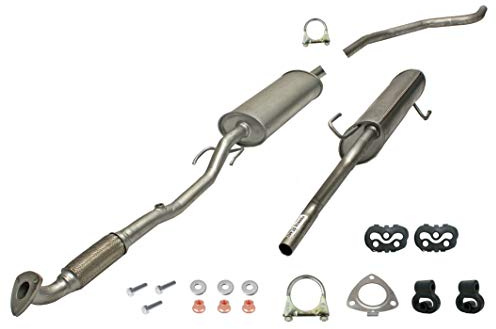 Ferroz Export Ersatz für Auspuff Opel Corsa D 1.0 2006-2010 Schalldämpfer Komplette Auspuffanlage