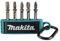 Makita E-13568 Impact Premier Torsion Bit-Set 5-teilig, Bits 50 mm PH, PZ, T