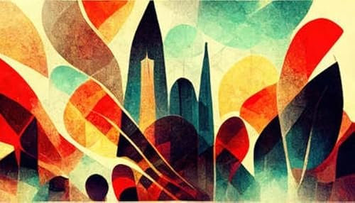 adrium Holz-Bild 110 x 60 cm: Abstrakte Poly bedruckbare Farbe Retro-Vintage-Hintergründe (190791816)