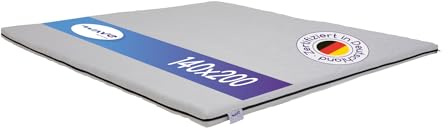 M line Topper Wave | coprimaterasso 140 x 200 cm – topper in schiuma fredda – supporto ottimale – traspirante – 10 anni di garanzia, bianco