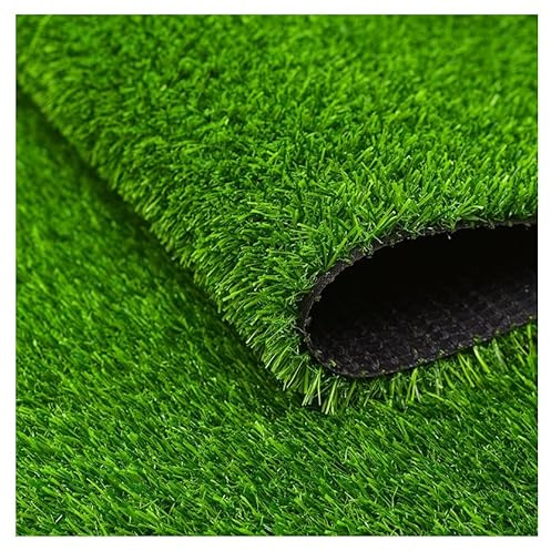 25m X 1m Widths Artificial Grass 20mm Pile High Artificial Grass Green Astro Turf Carpets High Density Fake Grass Outdoor/Indoor Fake Grass Rug(Size:2X1M)