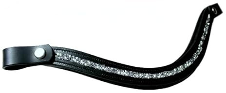 Stirnriemen Leder mit schnell Exchange System (Pony 37,5 cm)